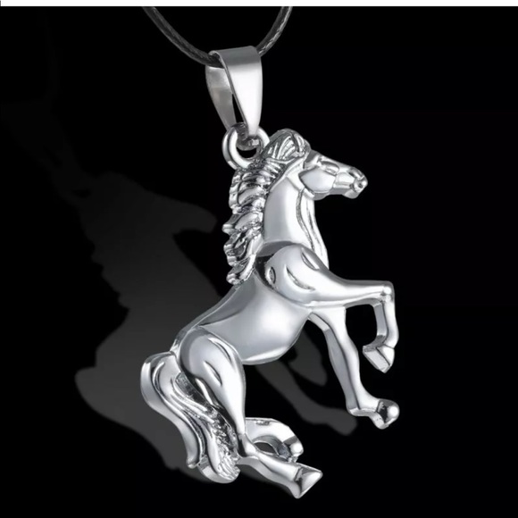 Jewelry Stainless Steel Horse Animal Chain Mens Necklace Poshmark